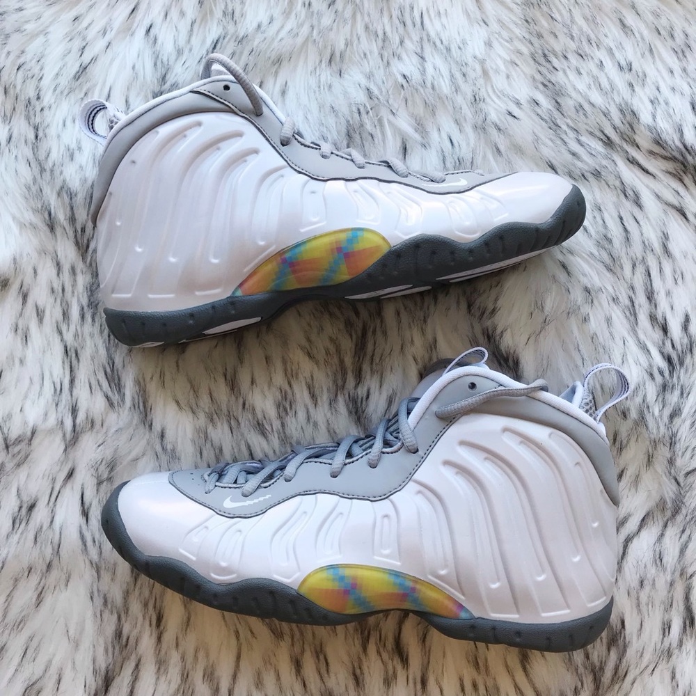 Nike Little Posite One GS Rainbow Pixel - Picture 3 of 11